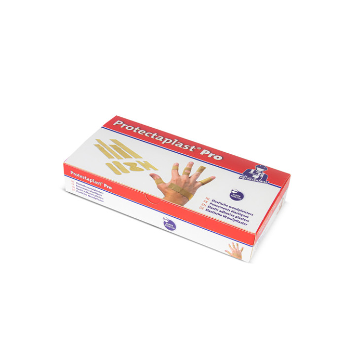Elastische pleisters bruin Protectaplast 180x20mm 100 stuks