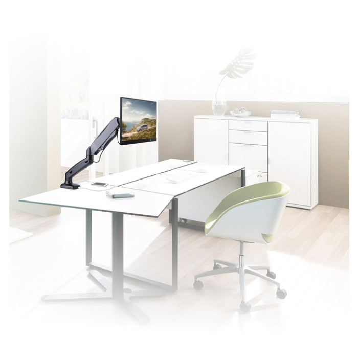 Monitorarm ACT office met gasveer 1 scherm