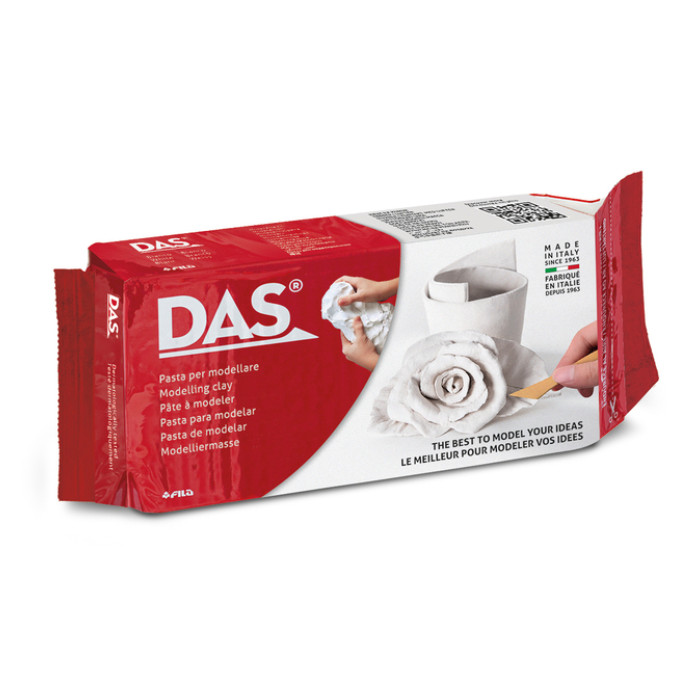 Boetseerklei DAS luchthardend 500 gram wit