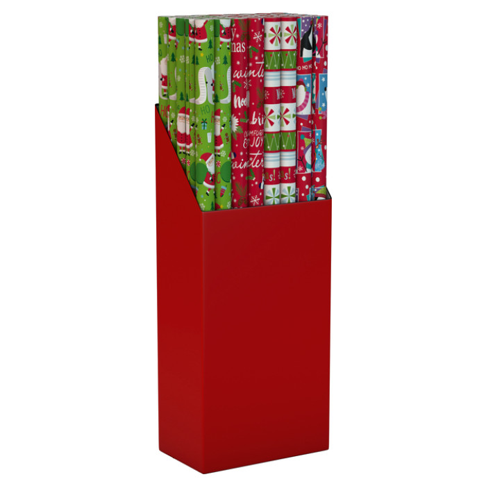 Inpakpapier Design Group Kerst 300x100cm assorti