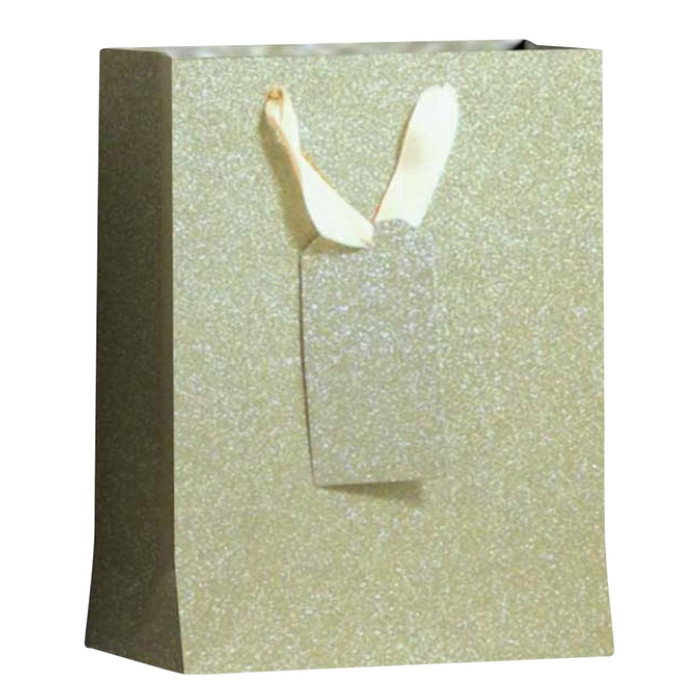 Cadeautas IG Group Goud glitter 175x98x229mm