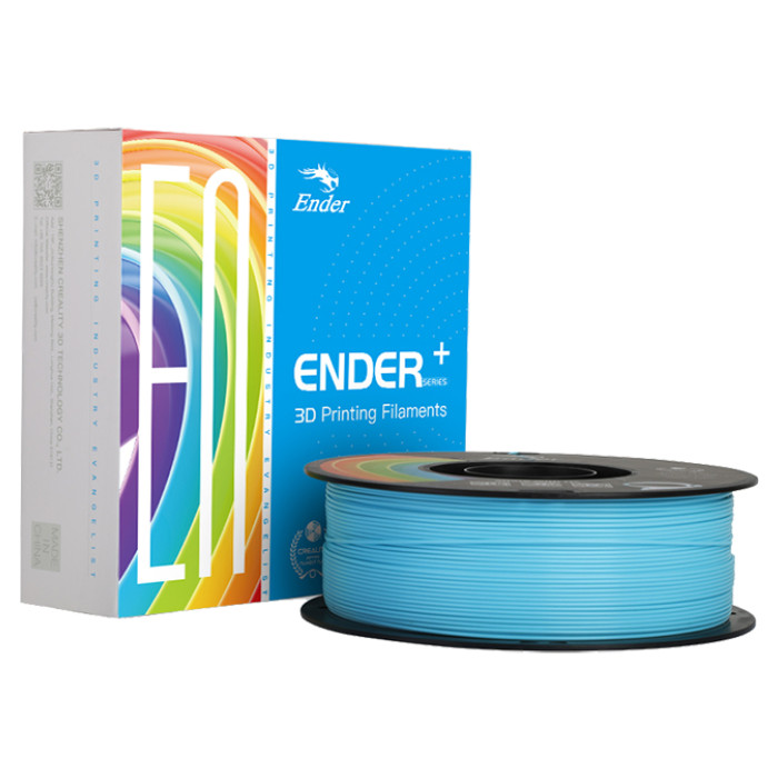 3D Filament Creality PLA+ 1.75mm blauw 1kg