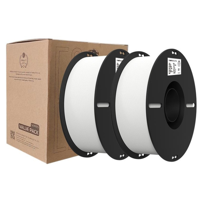 3D Filament Creality PLA 1.75mm wit  2x 1 kg