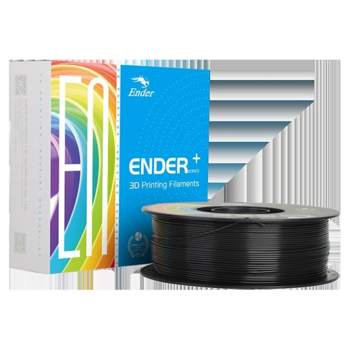 3D Filament Creality PLA+ 1.75mm zwart 1kg