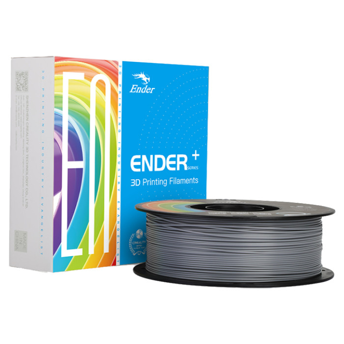 3D Filament Creality PLA+ 1.75mm grijs 1kg