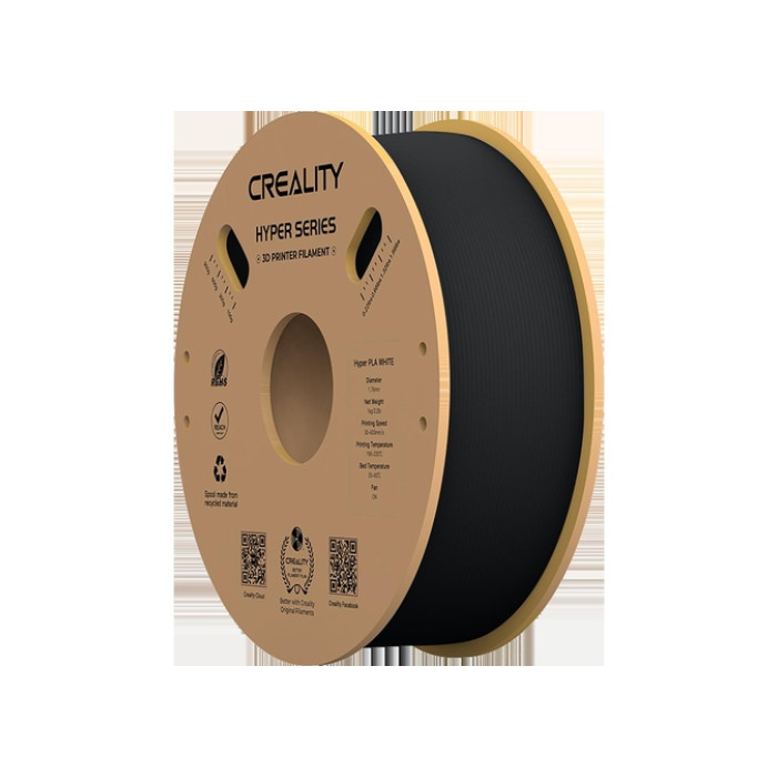 3D Filament Creality Hyper PLA 1.75mm zwart 1kg