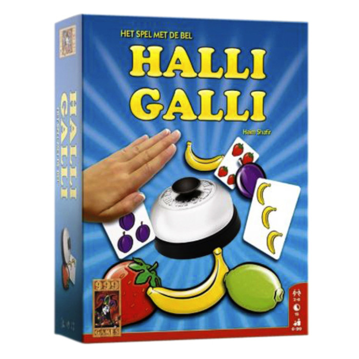 Kaartspel Halli Galli - Het spel met de bel