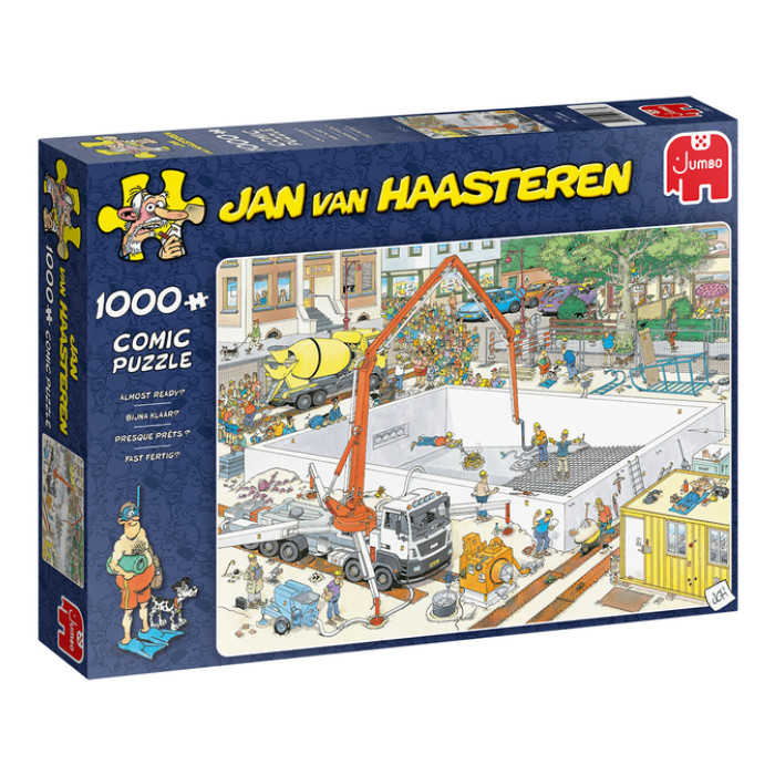 Puzzel Jan van Haasteren Bijna klaar? 1000 stukjes