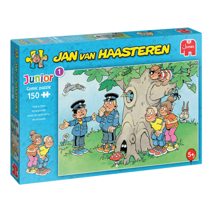 Puzzel Jan van Haasteren Junior verstoppertje 150 stukjes
