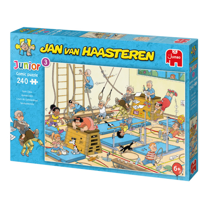 Puzzel Jan van Haasteren Junior Apenkooien 240 stukjes