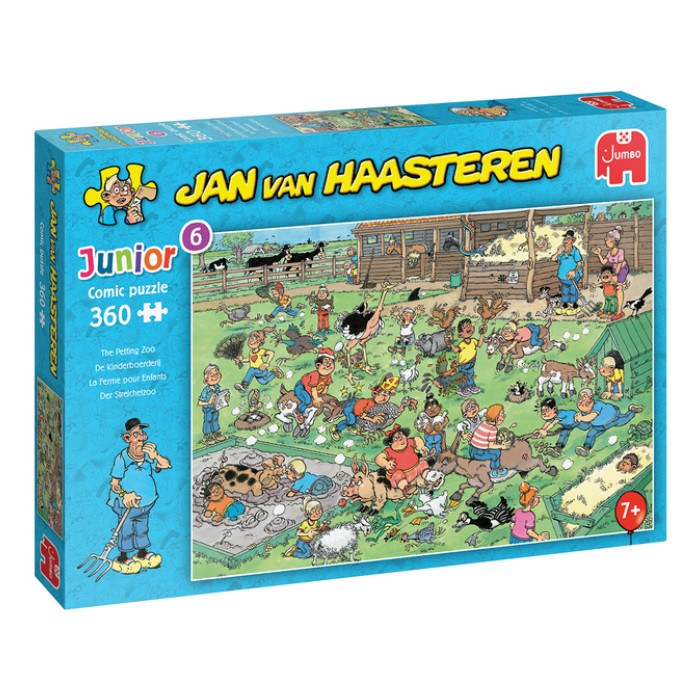 Puzzel Jan van Haasteren Junior De Kinderboerderij 360 stukjes