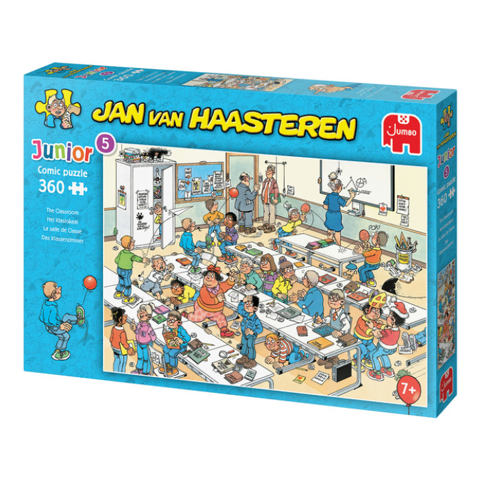 Puzzel Jan van Haasteren Junior Het Klaslokaal 360 stukjes