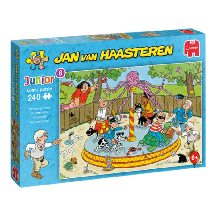 Puzzel Jan van Haasteren Junior - De Draaimolen 240 stukjes