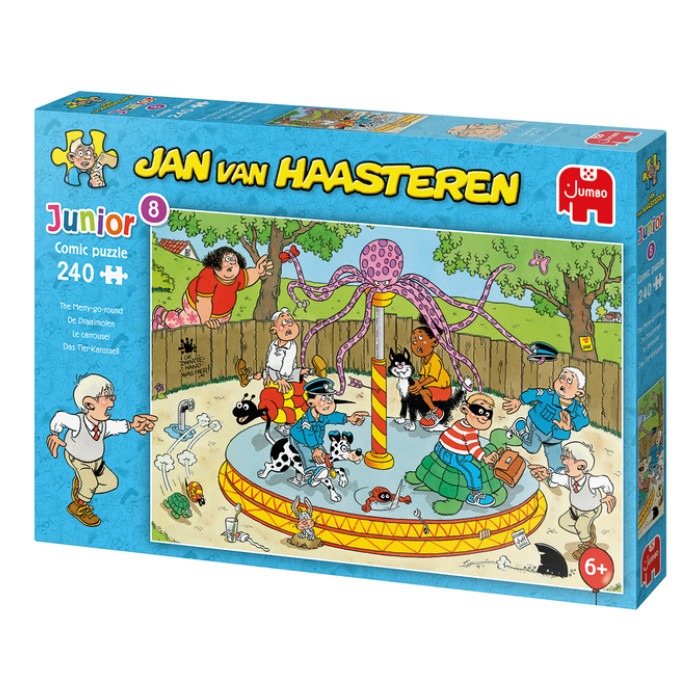 Puzzel Jan van Haasteren Junior - De Draaimolen 240 stukjes