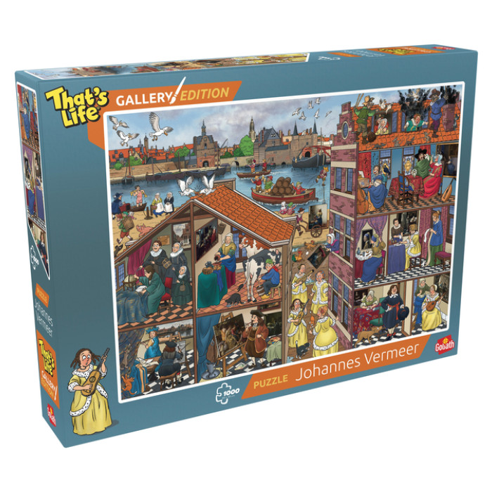Puzzel That's Life Gallery Edition: Johannes Vermeer 1000 stukjes