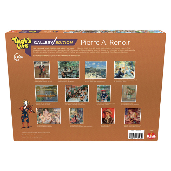 Puzzel That's Life Gallery Edition: Pierre 1000 stukjes