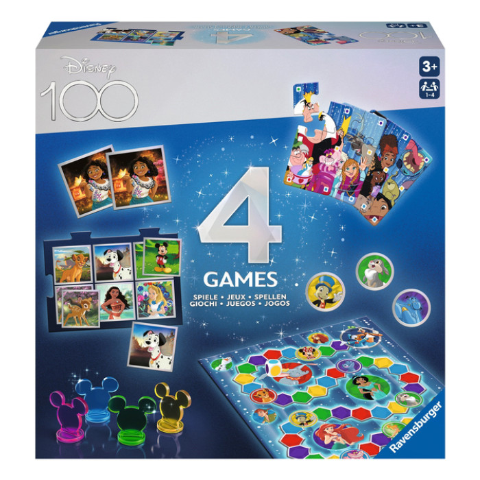 Spel Disney 100 jaar 4 in 1