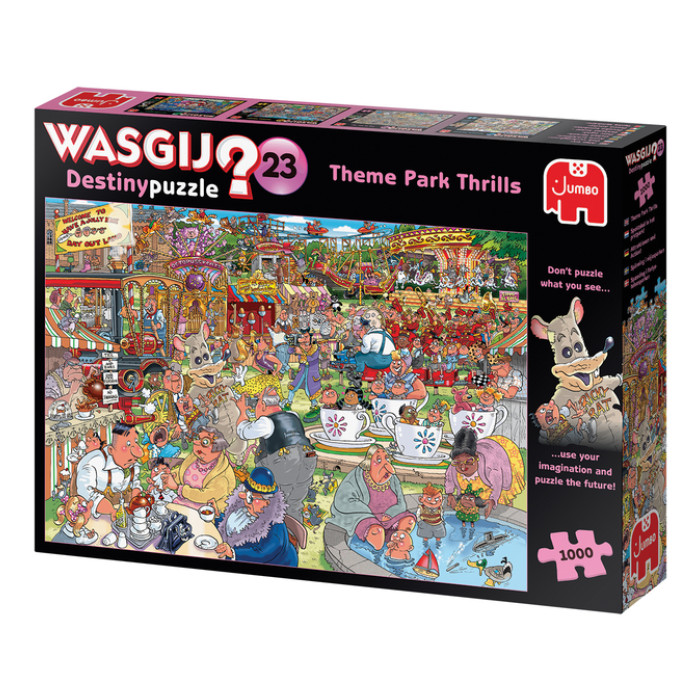 Puzzel Wasgij Destiny 23 Spektakel In Pretpark! 1000 stukjes