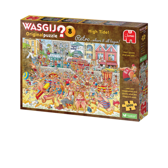 Puzzel Wasgij Retro Orginal 8 Vloed 1000 stukjes