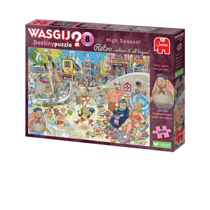 Puzzel Wasgij Retro Destiny 8 Hoogseizoen 1000 stukjes