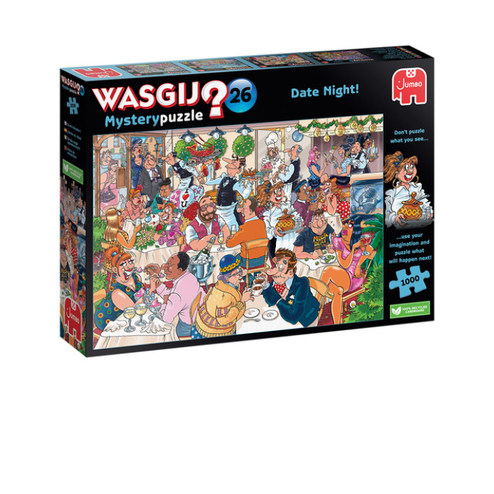 Puzzel Wasgij Mystery 26 Date Night! 1000 stukjes