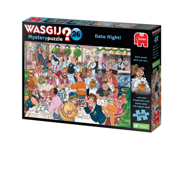 Puzzel Wasgij Mystery 26 Date Night! 1000 stukjes