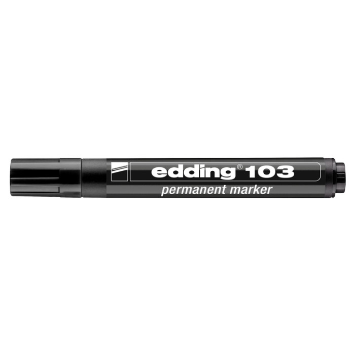 Viltstift edding 103 rond medium zwart