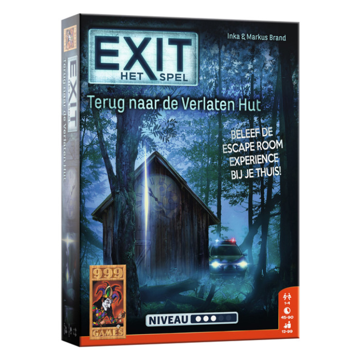 Spel EXIT Terug naar de Verlaten Hut Breinbreker