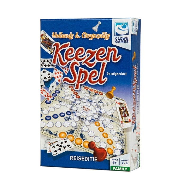 Spel Keezen Clown reiseditie