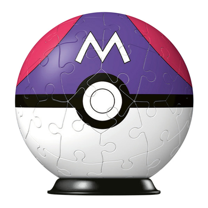 Puzzel 3D Ravensburger Pokemon Masterbal 54 stukjes