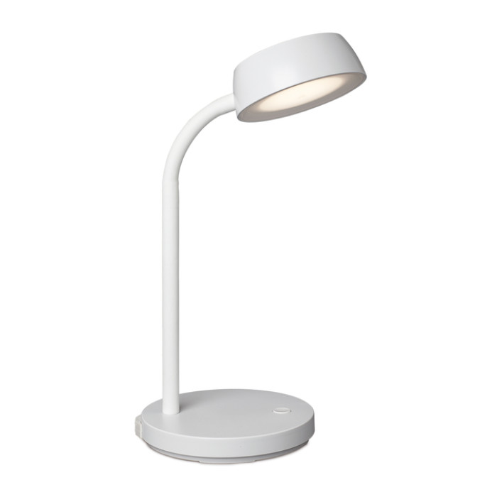 Bureaulamp MAUL Abby LED op voet wit
