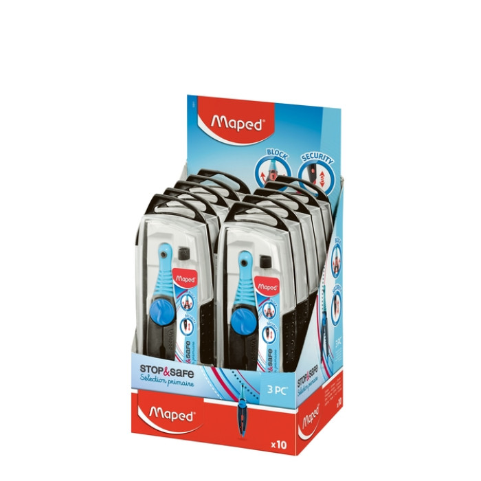 Passer Maped Stop&Safe 3delig display á 10 stuks assorti