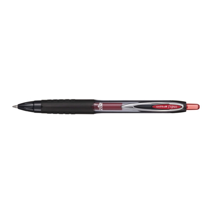 Gelschrijver Uni-ball Signo eco 207E medium rood
