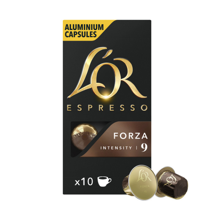 Koffiecups L'Or espresso Forza 10 stuks