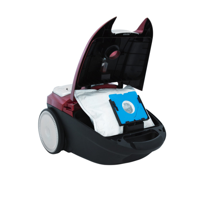 Stofzuiger Inventum ST306RZA 700W 3L rood/zwart