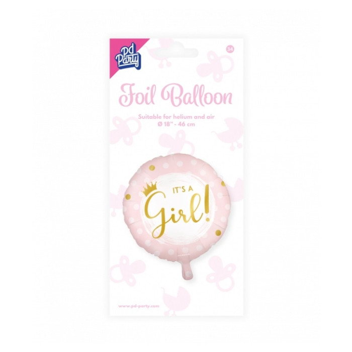 Paperdreams Foil balloon - It's a girl!