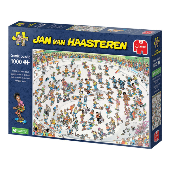 Puzzel JvH Skatebowl 1000st