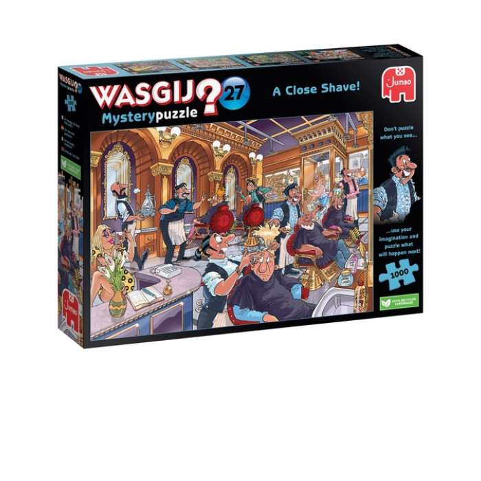 Puzzel Wasgij Mystery 27 Vlam In De Pan! 1000st