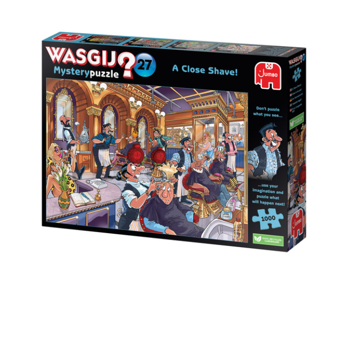 Puzzel Wasgij Mystery 27 Vlam In De Pan! 1000st