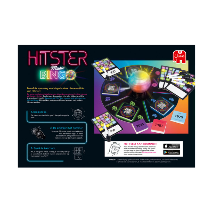 Spel Jumbo Hitster Bingo