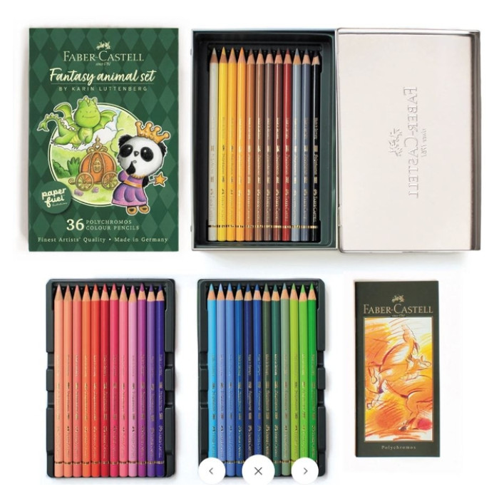 Kleurpotlood Polychromos ism Karin Luttenberg 36st