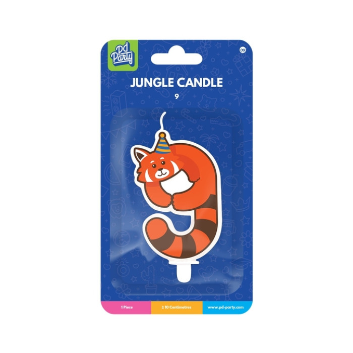 Jungle candle 9 Red Panda