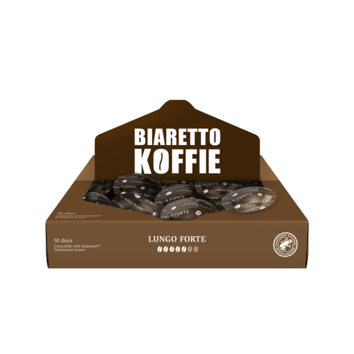 Koffie Biaretto Lungo Forte discs