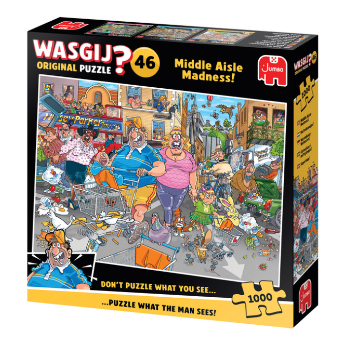 Wasgij Original 46 - Middle Aisle Madness 1000 st