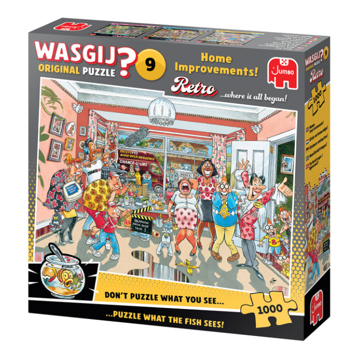 Wasgij Retro Original 9 Home Improvements 1000 st