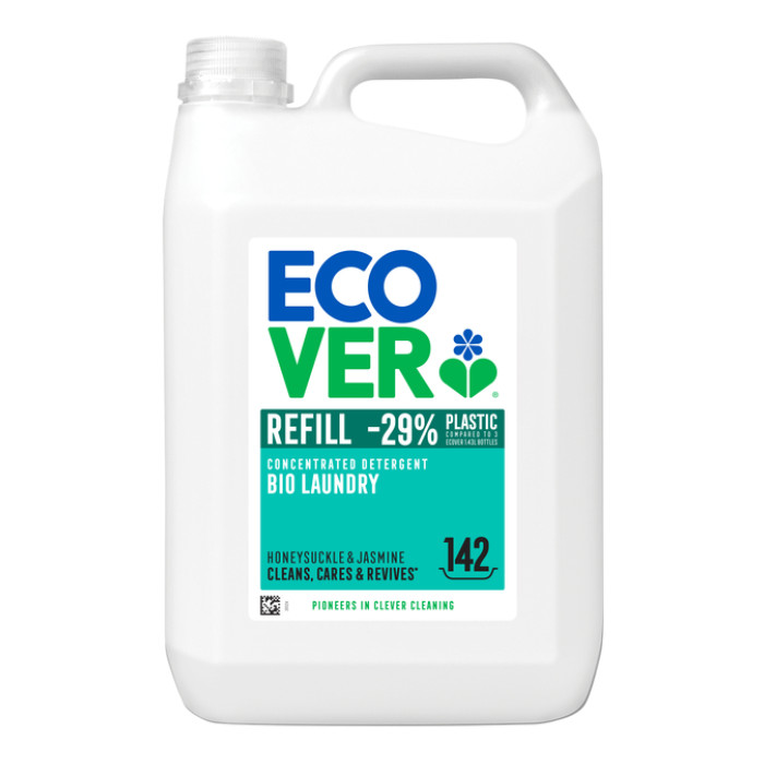 Wasmiddel Ecover Universal kamperfoelie & jasmijn navulling 5L