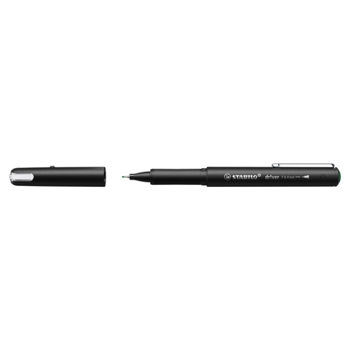 Fineliner STABILO dr!ver fijn groen