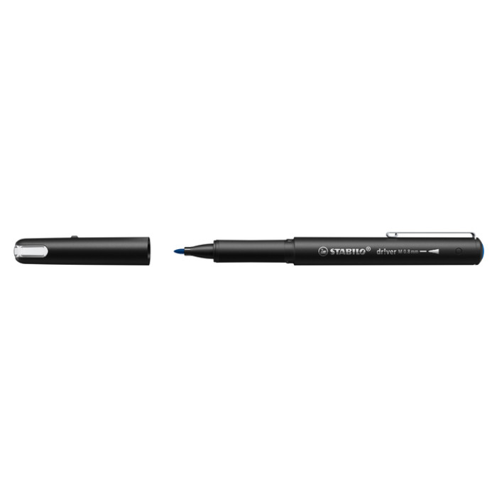 Fineliner STABILO dr!ver medium blauw