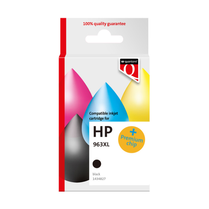 Inktcartridge Quantore alternatief tbv Hp 963XL 3JA30AE hc zwart