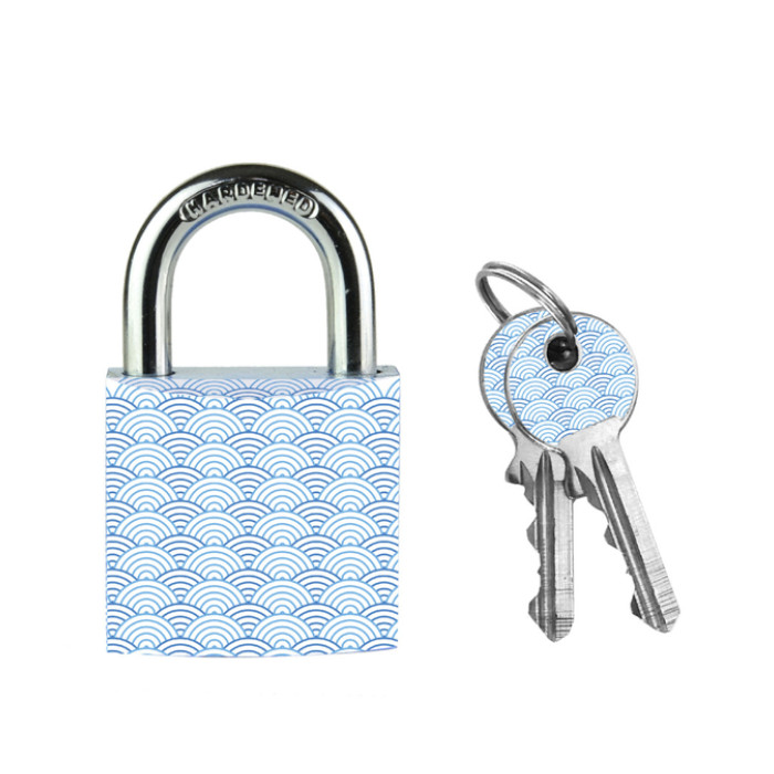 Hangslot Masterlock 30mm golven motief